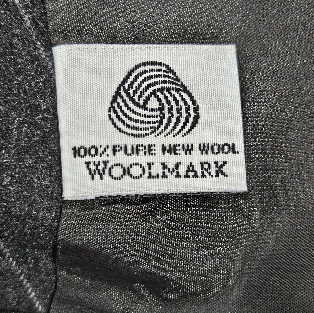 NWT Lauren Ralph Lauren Oxfordshire Pinstripe Wool Pencil Skirt Size 12 Vintage - Picture 6 of 7